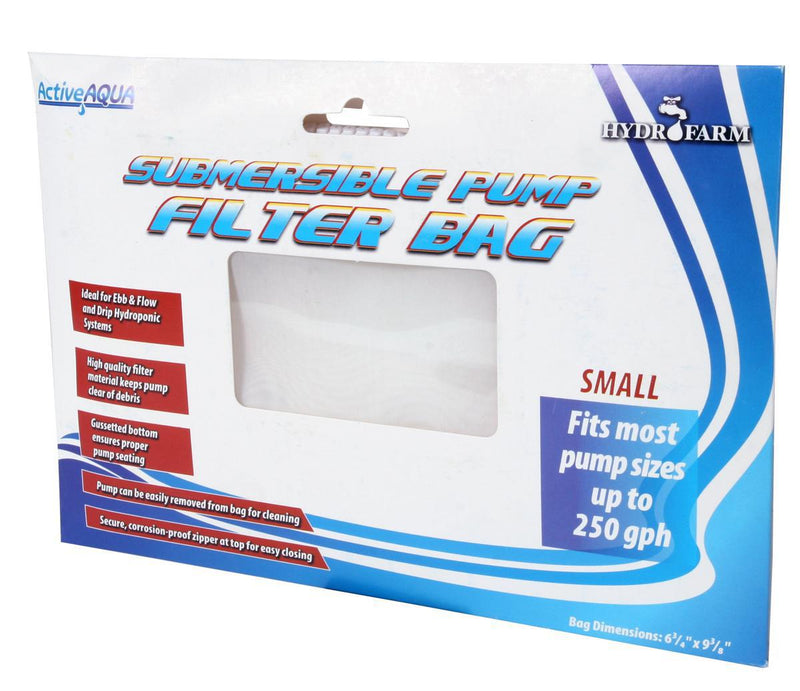 Active Aqua Submersible Pump Filter Bags - Small - 6.75" x 9.375"