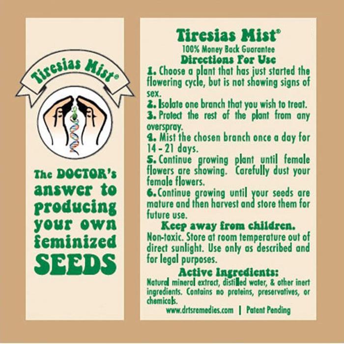 Tiresias Mist - 1 oz