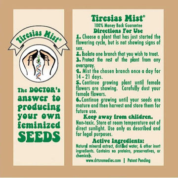 Tiresias Mist - 1 oz