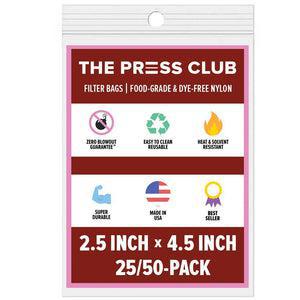 The Press Club Rosin Bags - 2.5" x 4.5"