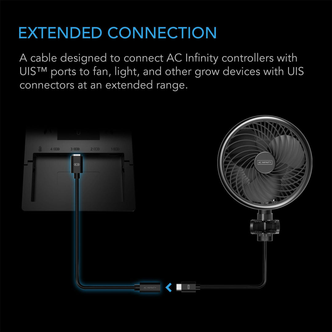 Ac Infinity UIS TO UIS - MALE TO MALE, 10 FT