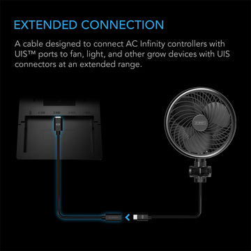 Ac Infinity UIS TO UIS - MALE TO MALE, 10 FT