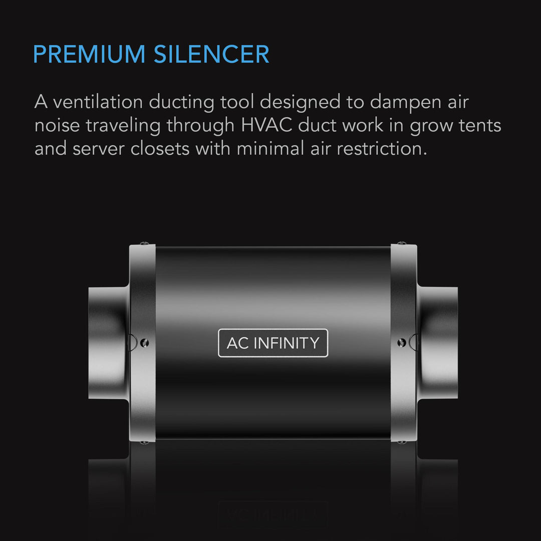 AC Infinity INLINE DUCT SILENCER