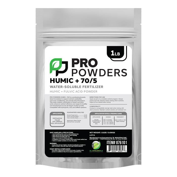 Pro Powders Humic + 70/5 (Humic & Fulvic Acid Powder) - 1 lb