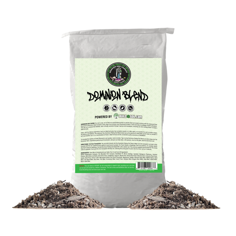 Dominion Soil Blend - Duke Diamond x BuildASoil Collab - 1 cuft