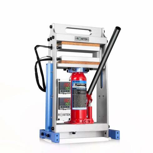 DABPRESS ROSITEK HYDRAULIC ROSIN PRESS - 8 TON BOTTLE JACK, DUAL 3X7 INCH HEATED PRESS PLATES