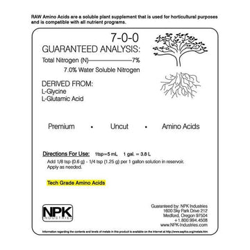NPK RAW Amino Acids