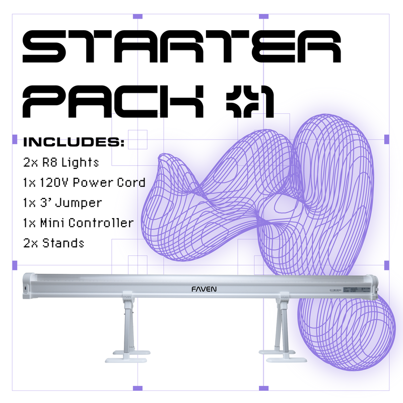 Faven Under Canopy Starter Pack for LED 4x4 120v - Default Title