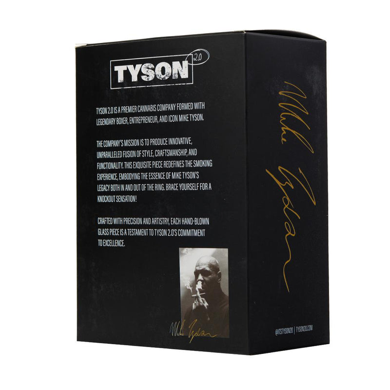 Tyson Knockout Dab Rig - Clear - Charcoal