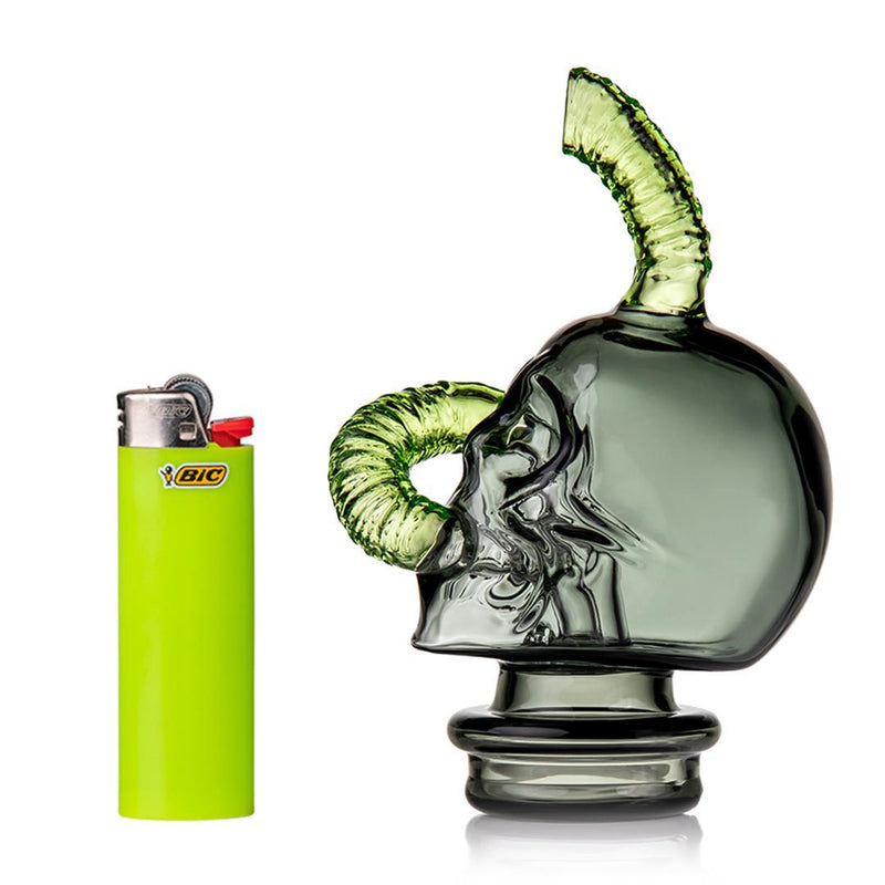 Grim Ripper Puffco Peak Top - Skull & Worm - Grim Ripper Puffco Peak Top - Skull & Worm
