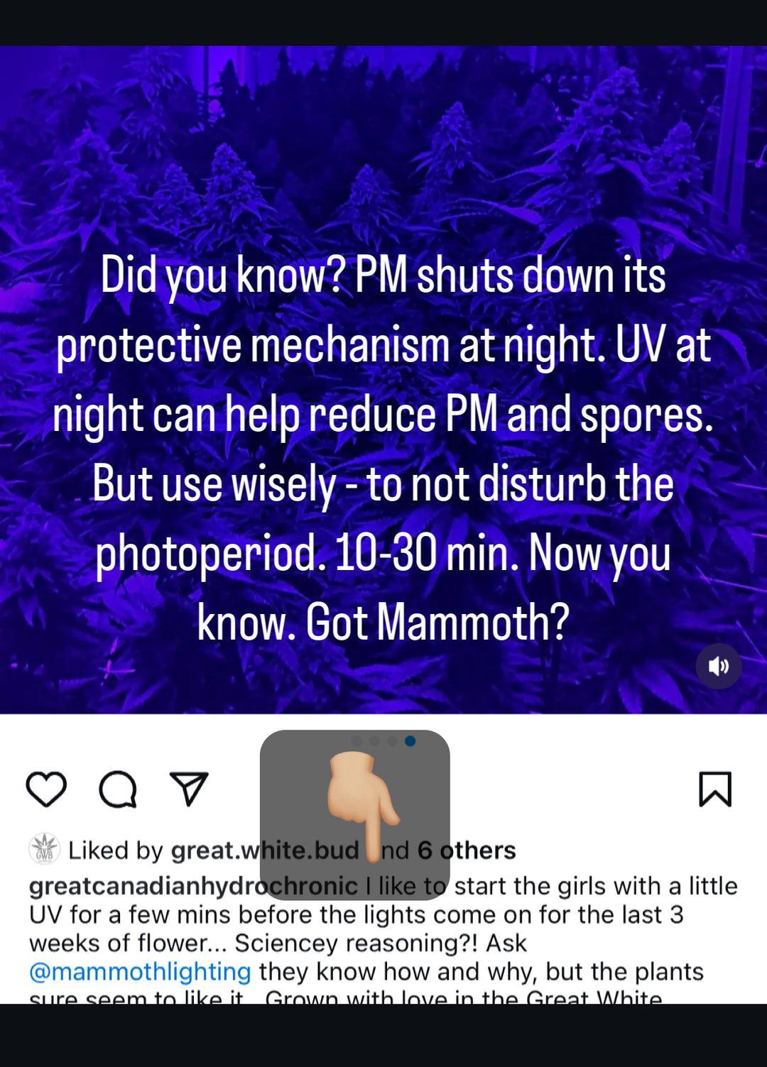 Mammoth Lighting - 8 Bar / 950w / Nova Sun Series / 3 Channel Spectrum Tuning (Cool White, Warm White, Far Red)