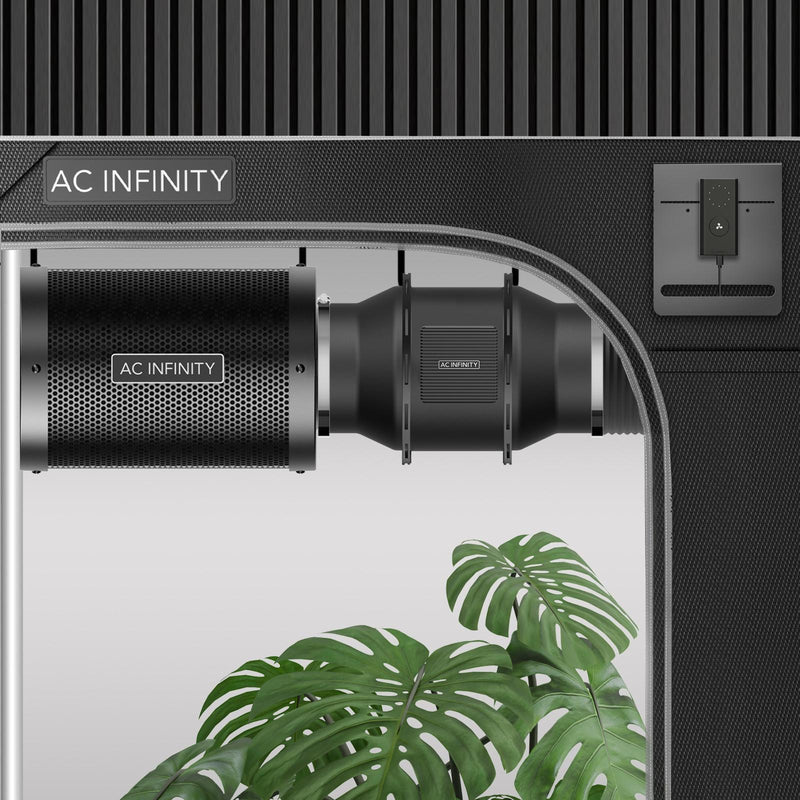 AC Infinity Air Filtration Kit 8" with Speed Controller, Inline Fan, Carbon Filter - Default Title