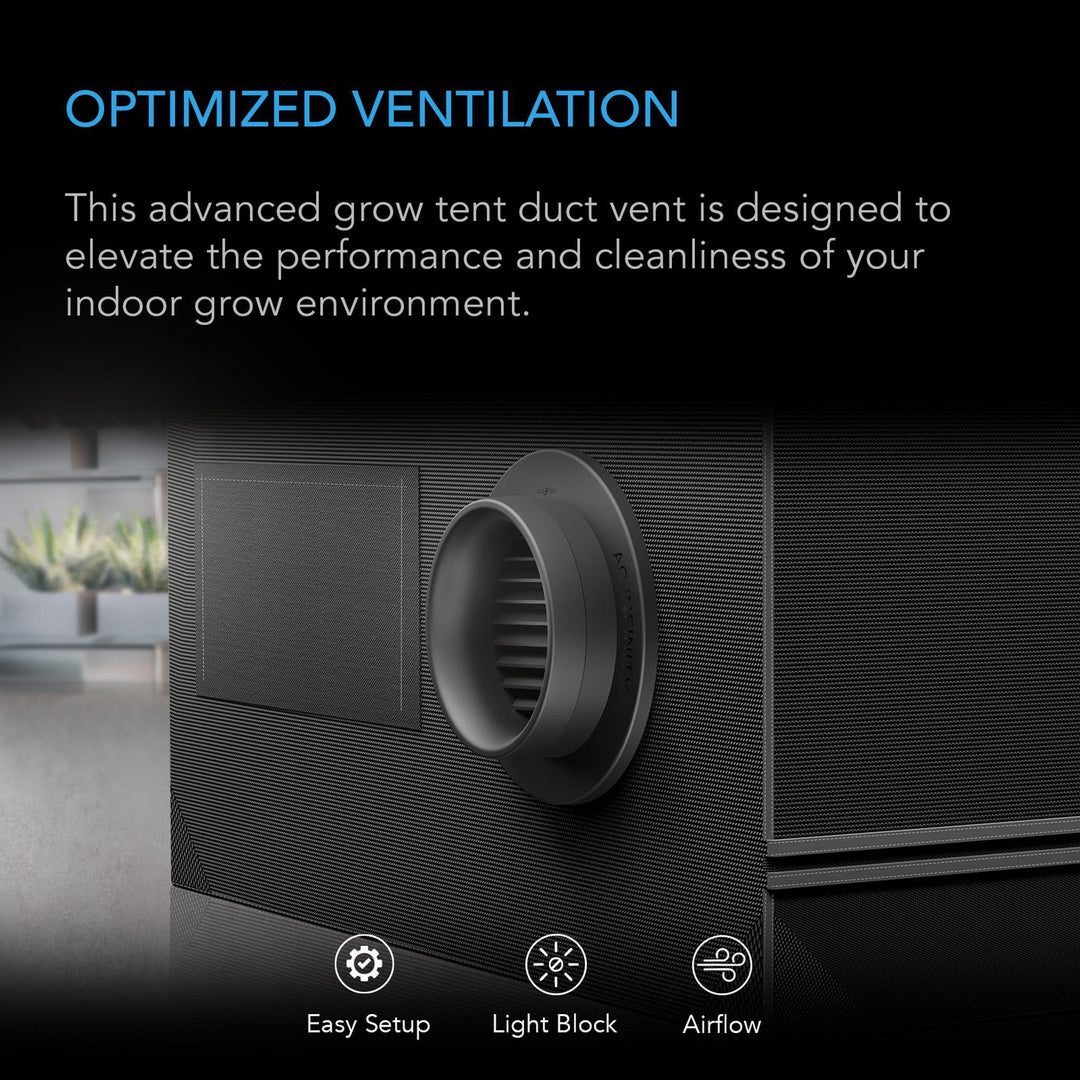 AC Infinity Grow Tent Duct Vent Attachment