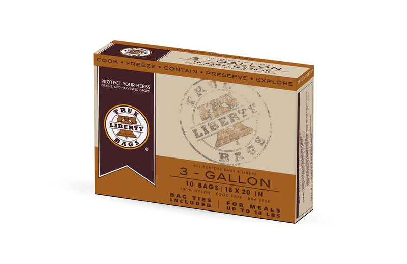 True Liberty Bags - 3 Gallon - 18"x20" 10/pack