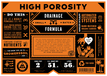 Grower's Soil - HIGH POROSITY 1.5 cuft