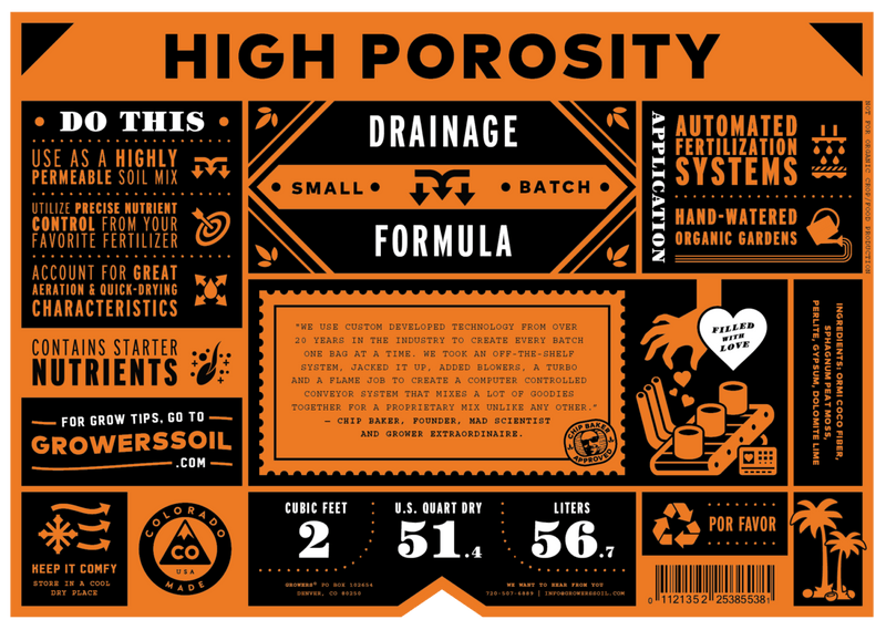 Grower's Soil - HIGH POROSITY 1.5 cuft - Default Title