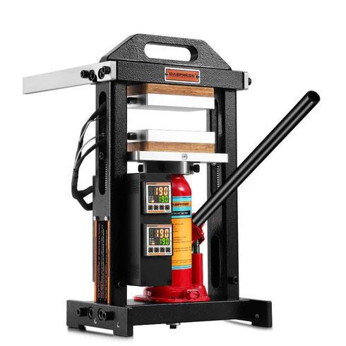 DABPRESS 6 TON PERSONAL ROSIN PRESS - 3X5" HEATED PLATENS & REPLACEABLE BOTTLE JACK INCLUDED