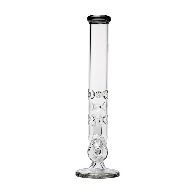 Inline Tube Triple Ice Catch - Smoke