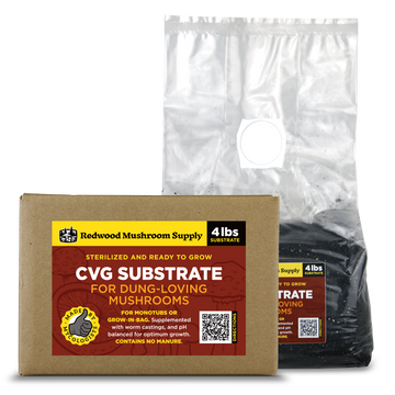 Redwood Mushroom Supply - Sterilized CVG Blend