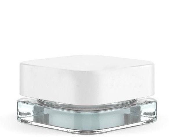 Square Concentrates Glass Jars - White Lid - 15 ml