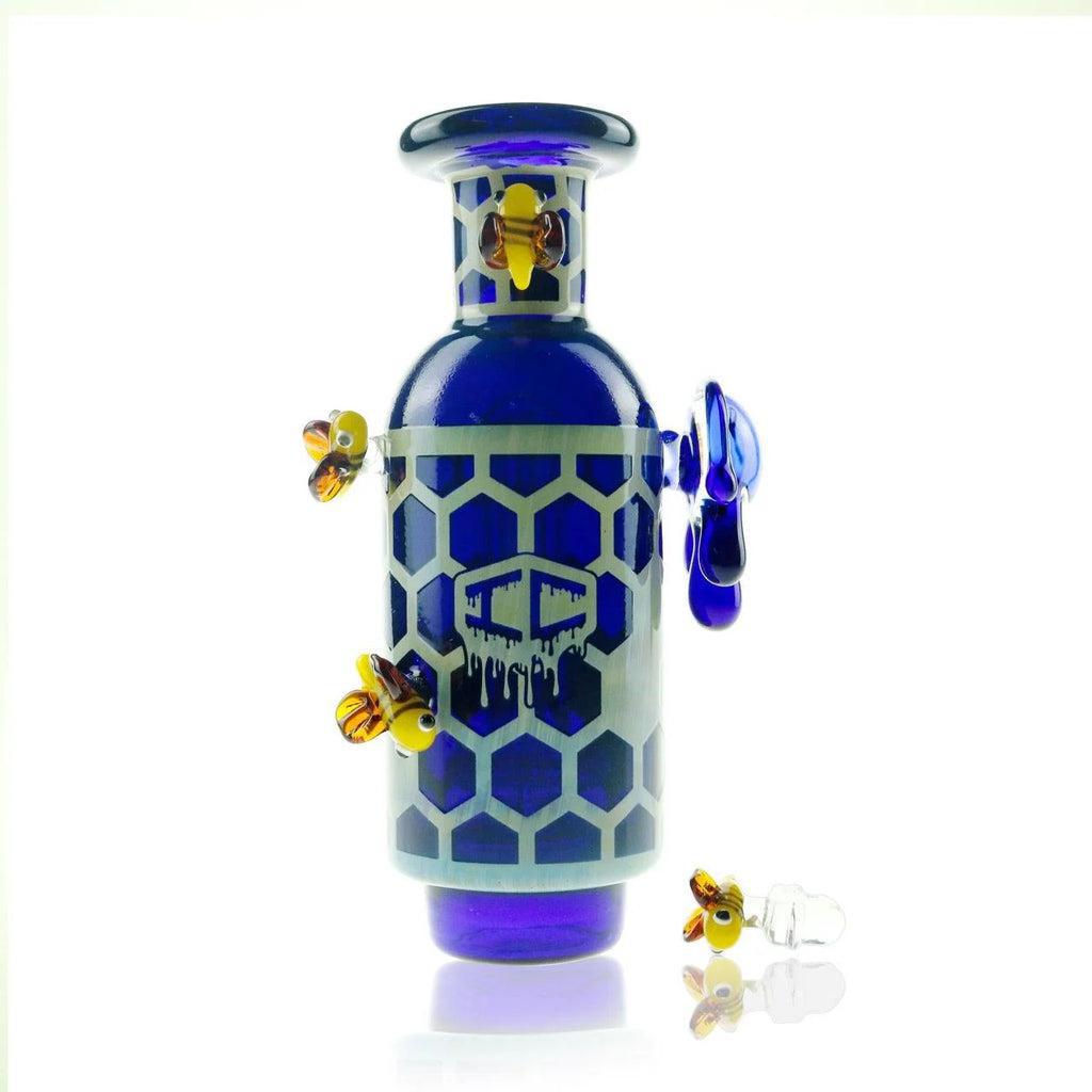 Focus V IC Glass CARTA Top Fume Honeycomb - Blue