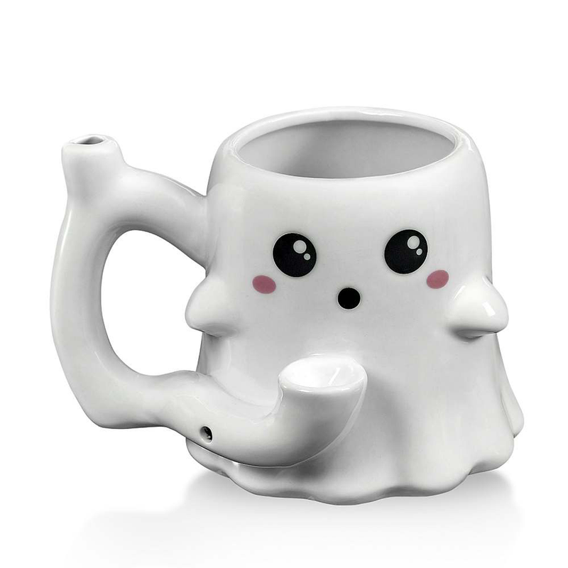 Ceramic Mug Pipes - Ghost - Roast and Toast