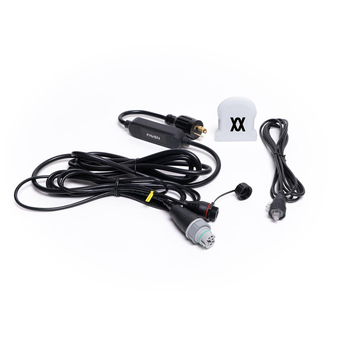 Faven Power Cords Bundle For Under Canopy Lights R6 + R8