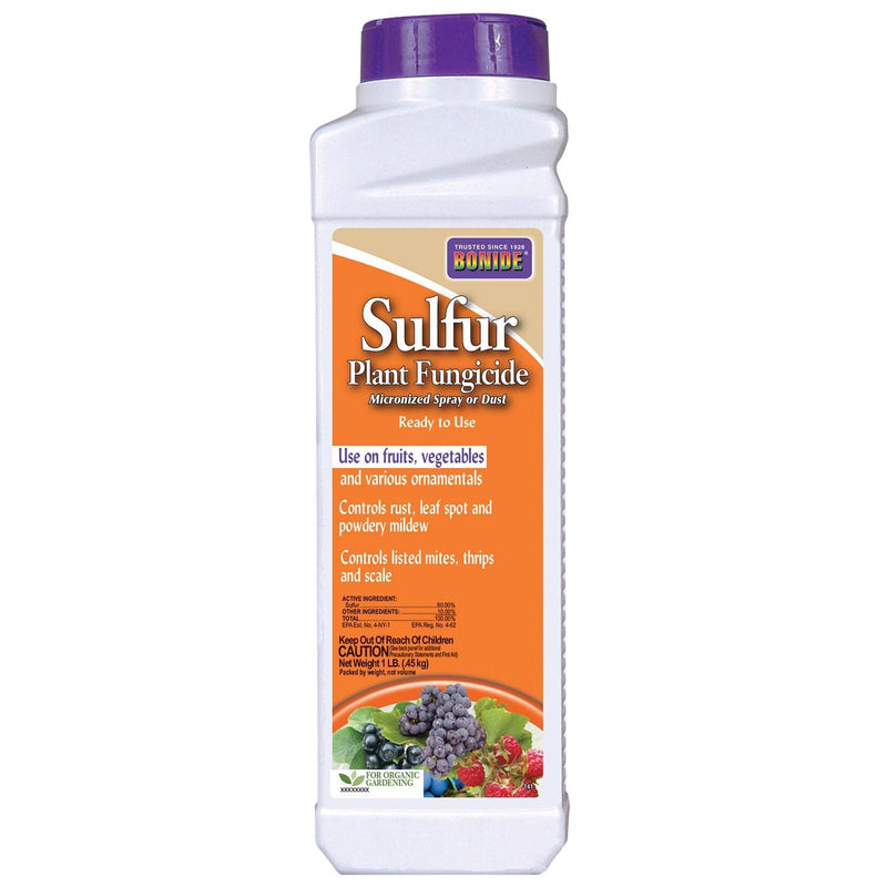 Bonide Sulfur Plant Fungicide Dust - 1 lb