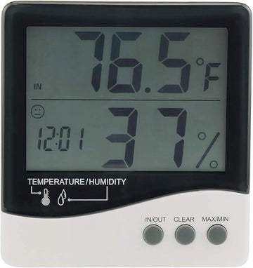 Grower's Edge Large Display Thermometer/Hygrometer