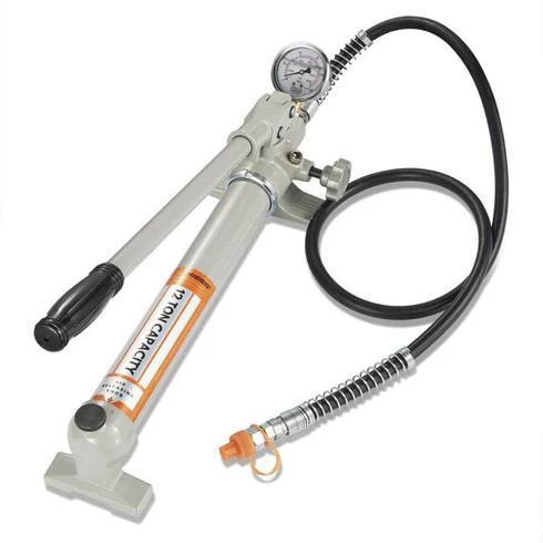 DABPRESS HYDRAULIC HAND PUMP WITH GAUGE - PAIRS IT WITH 10 AND 12-TON ROSIN PRESS MACHINE