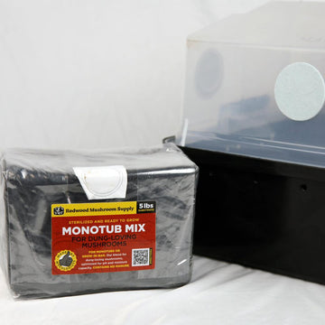 Redwood Mushroom Supply - Monotub Mix CVG Sterilized Substrate