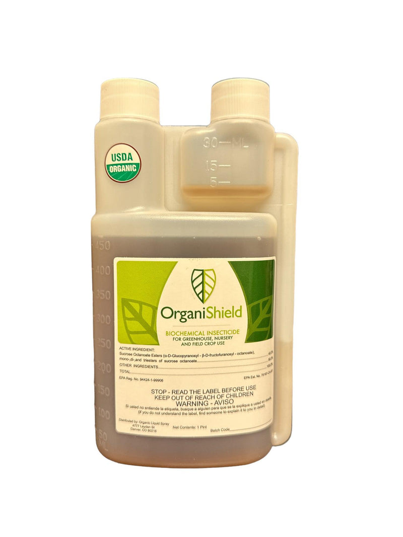 OrganiShield - Organic Pesticide Sucrose Octanoate - 2.5 oz