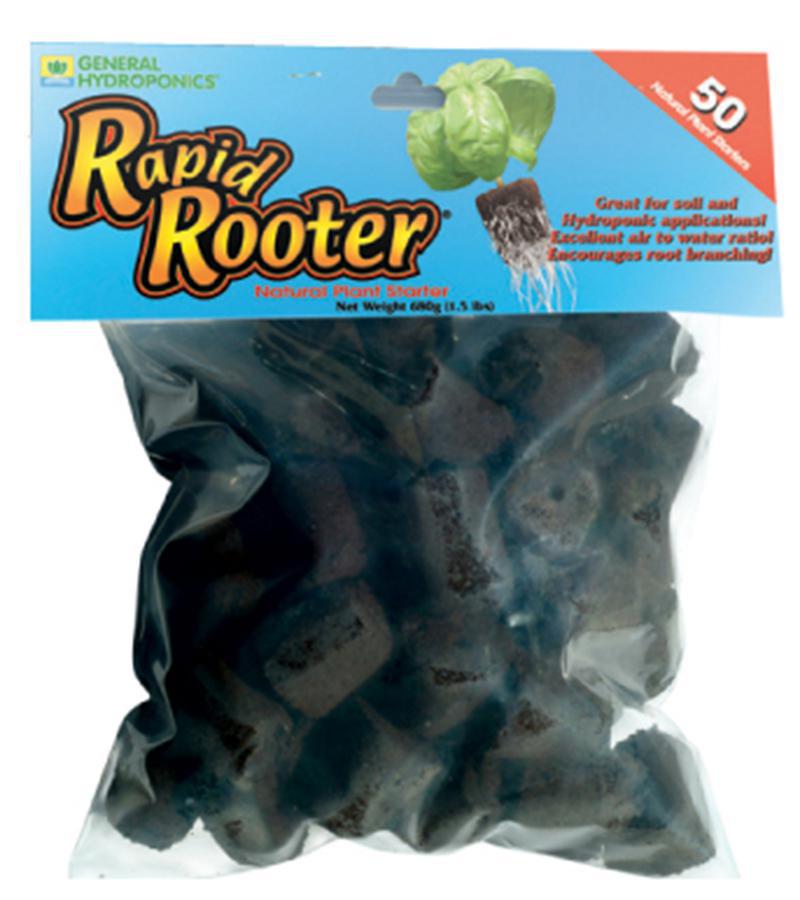 General Hydroponics Rapid Rooter - 50/Pack Replacement Plugs