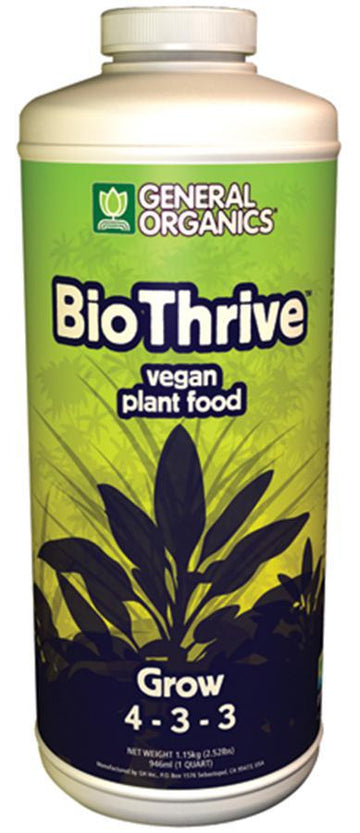 General Hydroponics BioThrive Grow 4 - 3 - 3