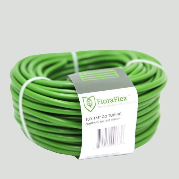 Flora Flex Green Tubing 100'