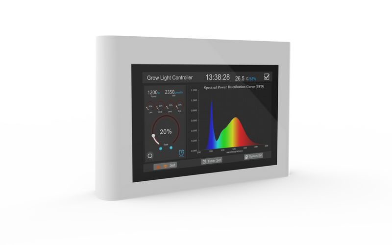 Mammoth Lighting - Bluetooth Led Controllers - Touchscreen Controller with 1 RJ45 and 1 RJ14 port