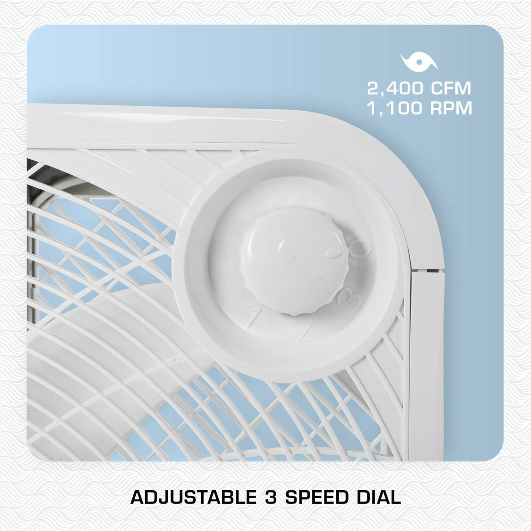 Hurricane Classic Floor Box Fan 20"