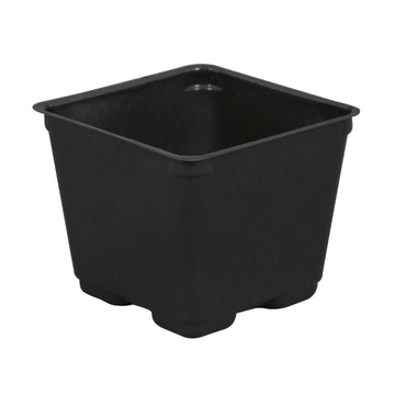 Gro Pro Black Square Pots BLOW MOLDED