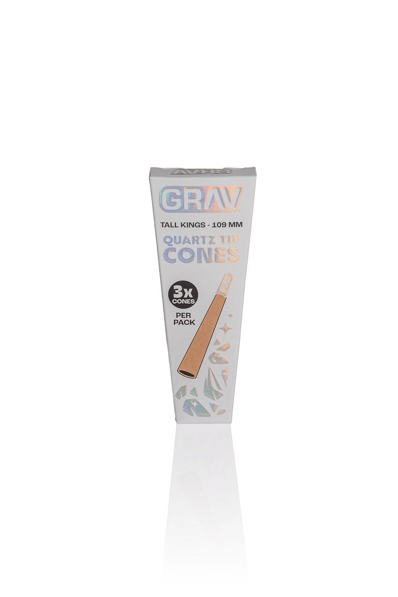 GRAV - Quartz Tip Cones - Short King - 6 Cones
