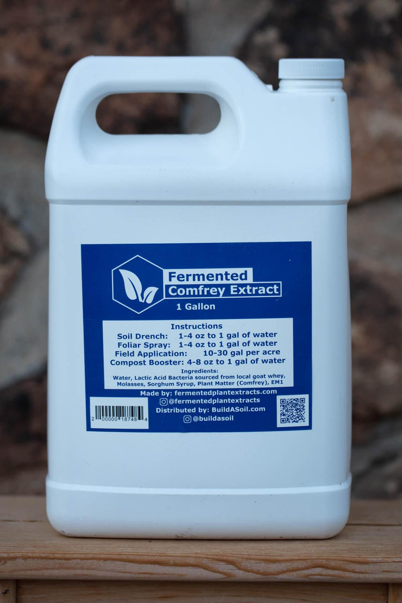 Fermented Plant Extracts - 1/2 Gallon - Comfrey Extract