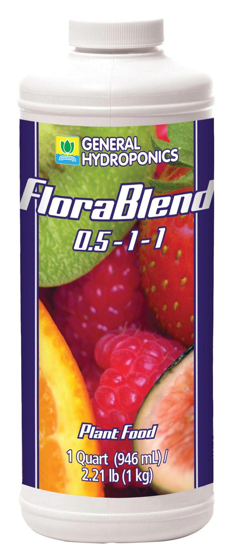 General Hydroponics® FloraBlend® 0.5 - 1 - 1 - Quart