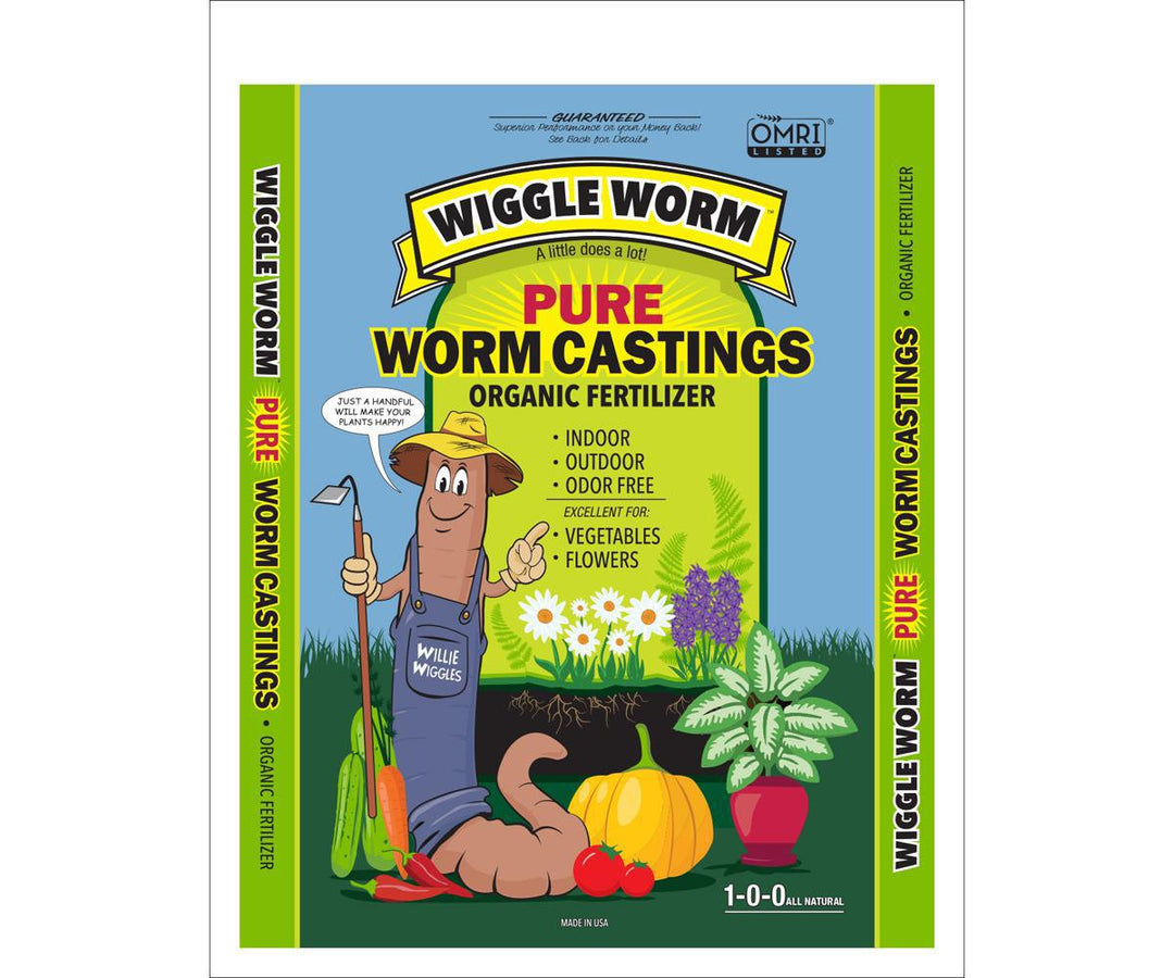 Wiggle Worm Pure Worm Castings, 30 lbs