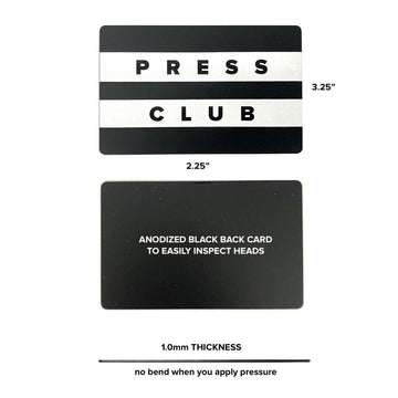 6061 Aluminum Collection Cards