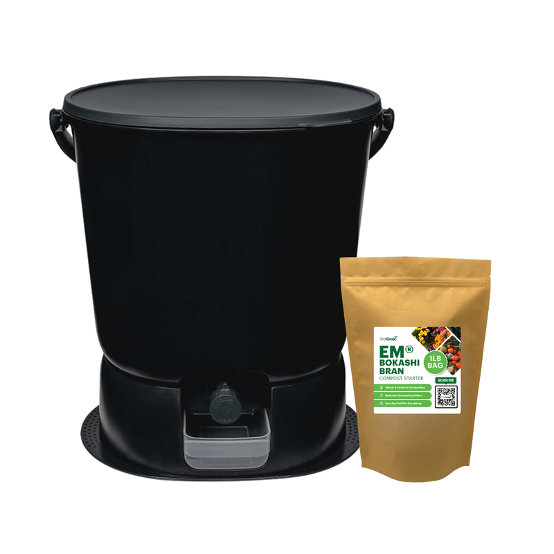 The Essential Bokashi Compost Bin Starter Kit, 4.4 gal - Default Title