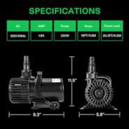 Vivosun Water Pond Pump