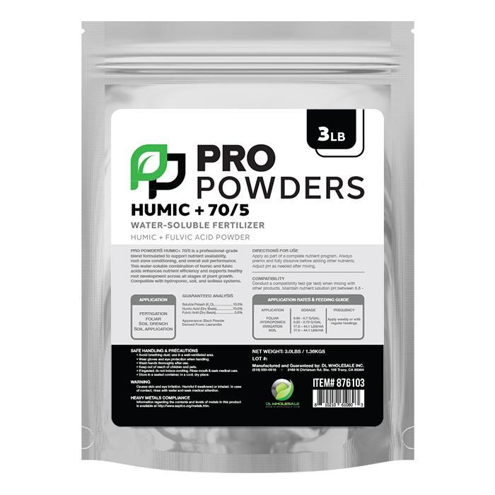 Pro Powders Humic + 70/5 (Humic & Fulvic Acid Powder) - 1 lb