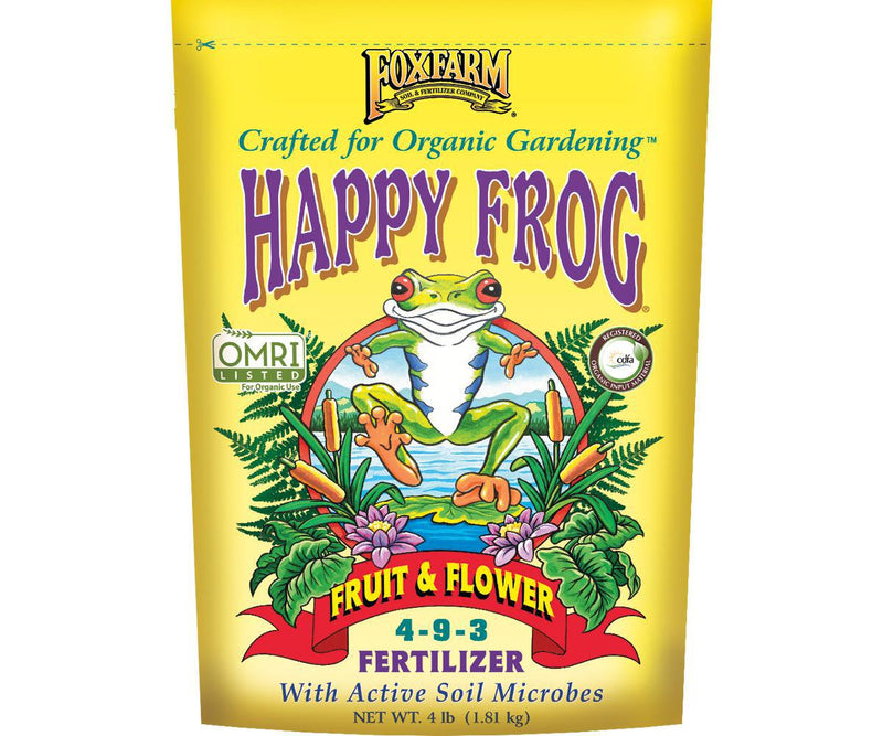 Foxfarm Happy Frog Fruit & Flower Fertilizer - 4 lb