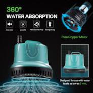 Vivosun Submersible Pump - 850 GPH