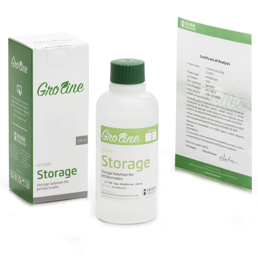 GroLine Electrode Storage Solution HI70300-012