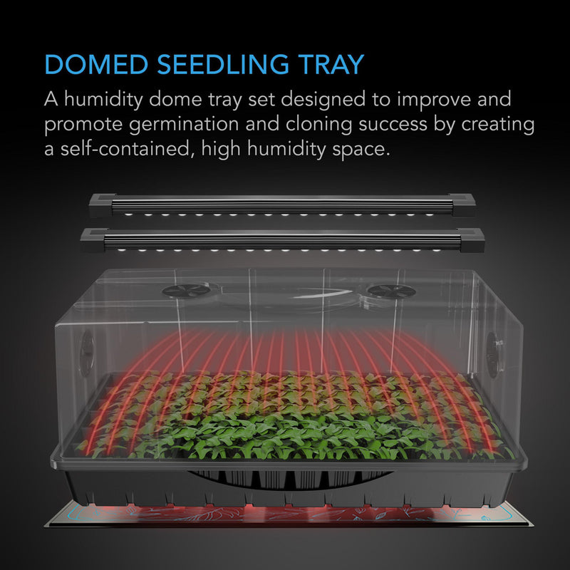 AC Infinity GERMINATION KIT with Grow Lights and Heat Mat - Large - Default Title